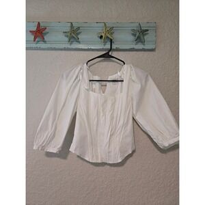 Jason Wu White Corset Top- Small Mark on Front